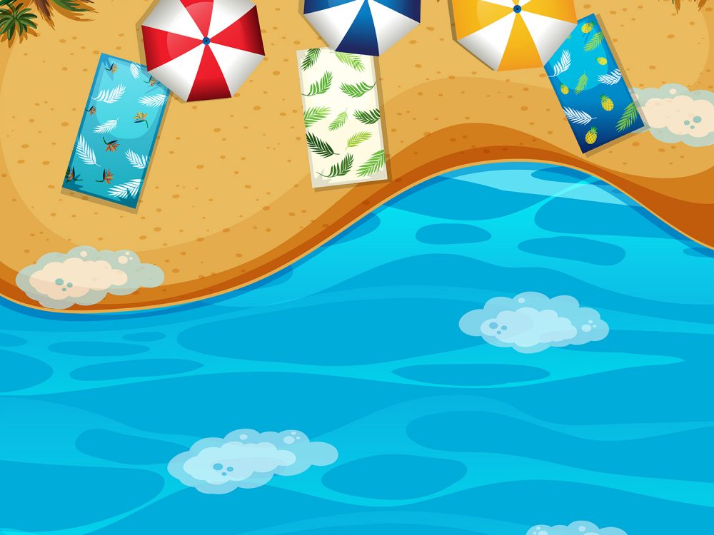 Free Summer Vacation Illustration