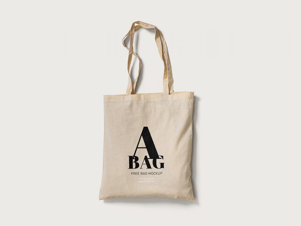 Free Tote Bag Mockup PSD