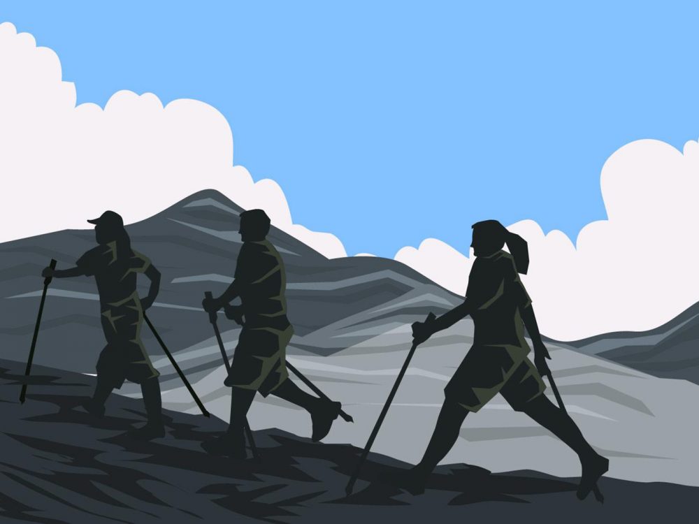 Free Travel Time Vector Illustration