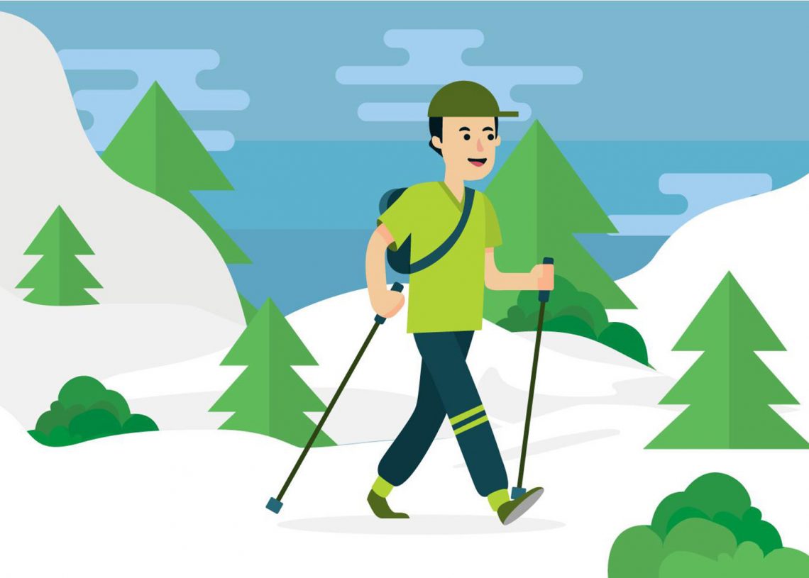 Free Travel Time Vector Illustration