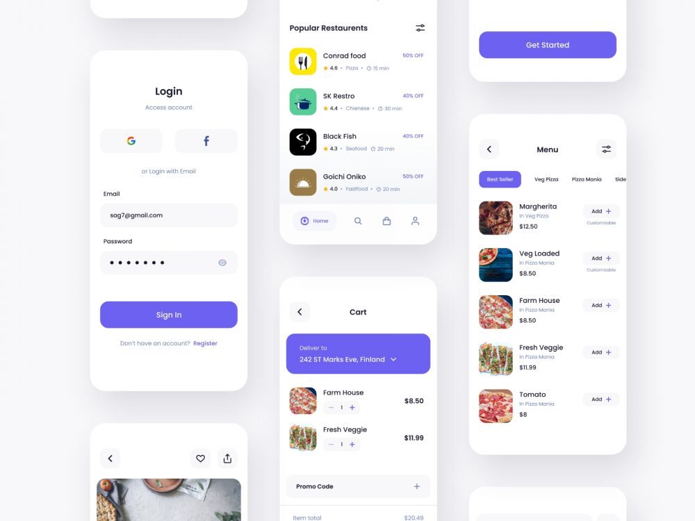 Hungger - Food Delivery App 2