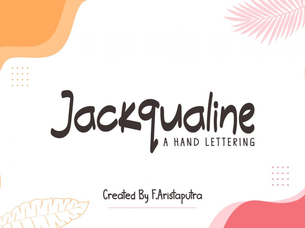 Jackqualine Free Font