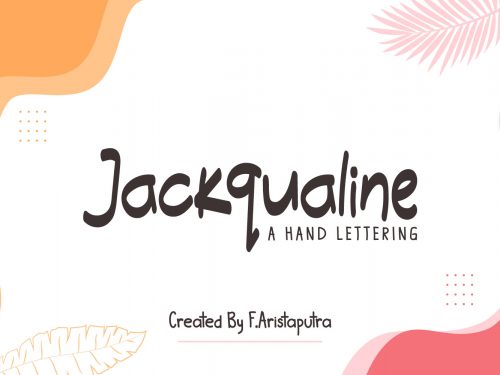 Jackqualine Free Font