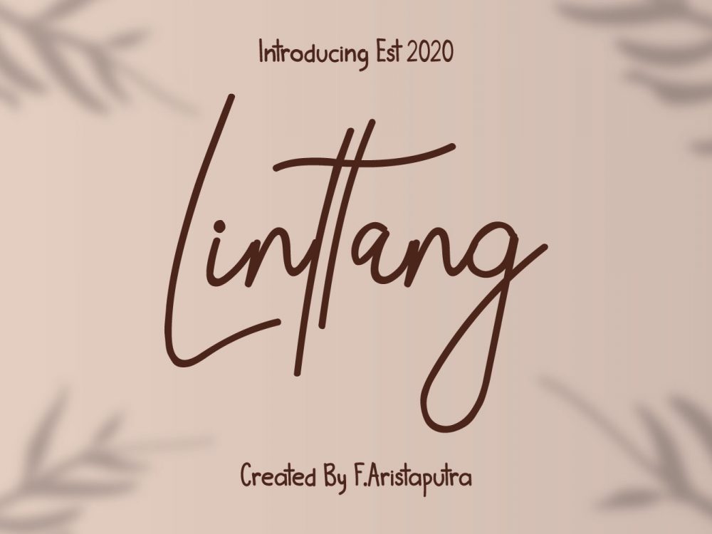 Linttang Free Font