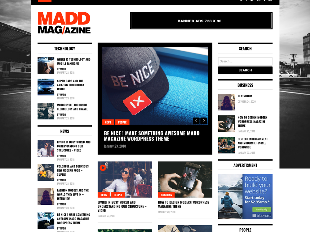 Madd Magazine WordPress Theme