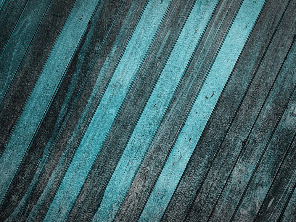 Old Blue Wooden Texture