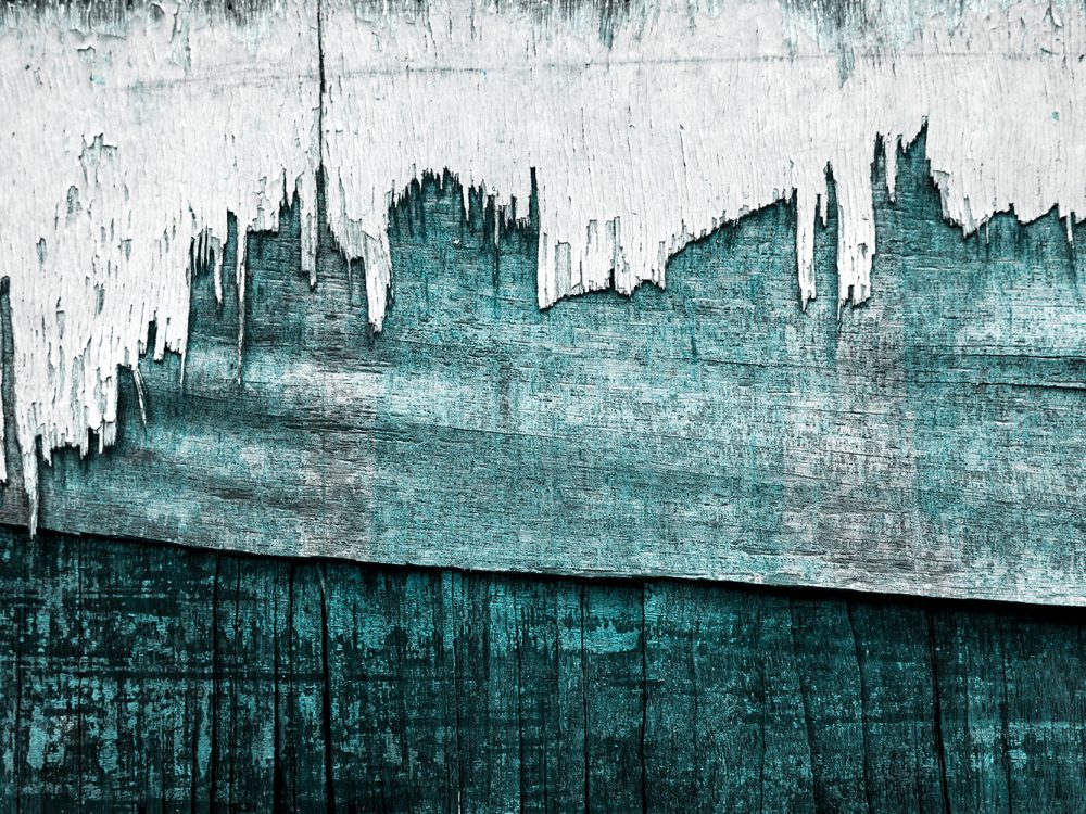 Old Blue Wooden Texture