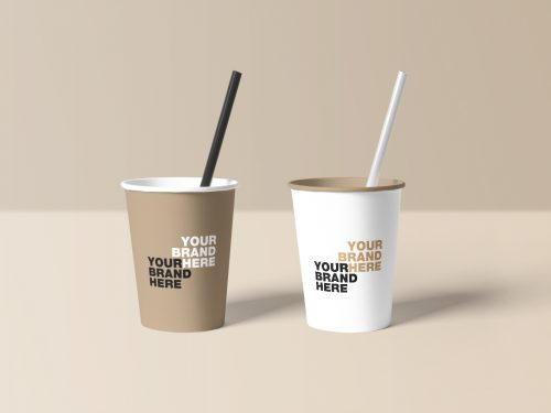Paper Cup Mockup Free