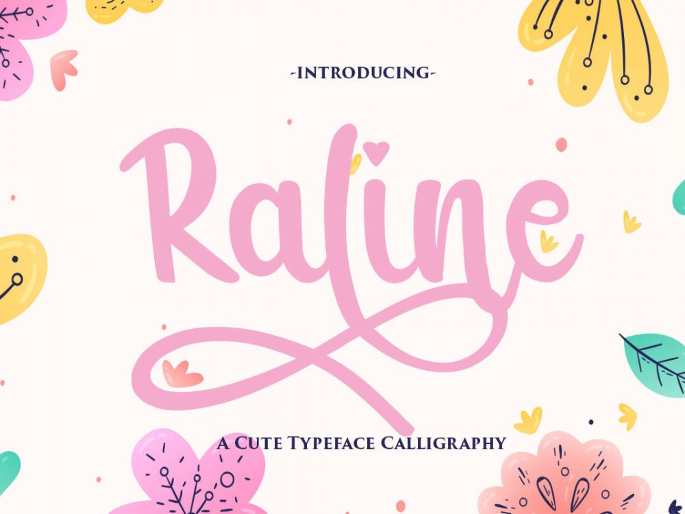 Raline Free Font