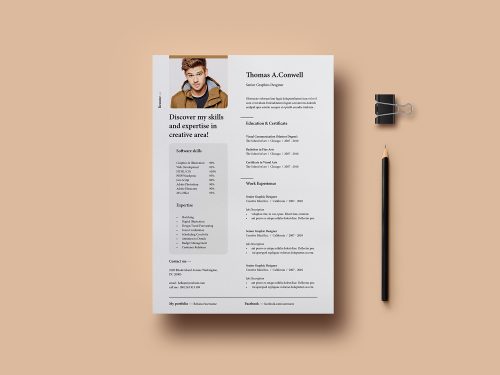 Resume Template Vol-08