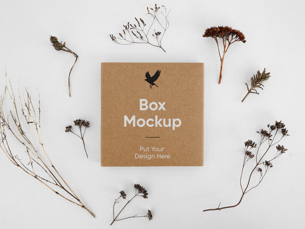 Small Box PSD Mockup
