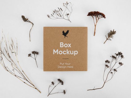 Small Box PSD Mockup