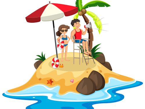 Summer Holiday Activity Illustration