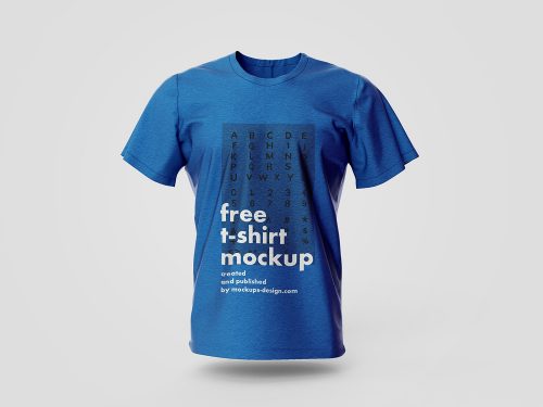 T-Shirt Mockup Free PSD