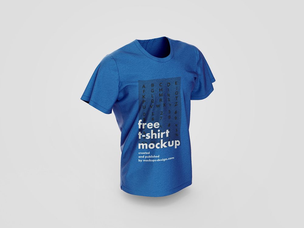 T-Shirt Mockup Free PSD