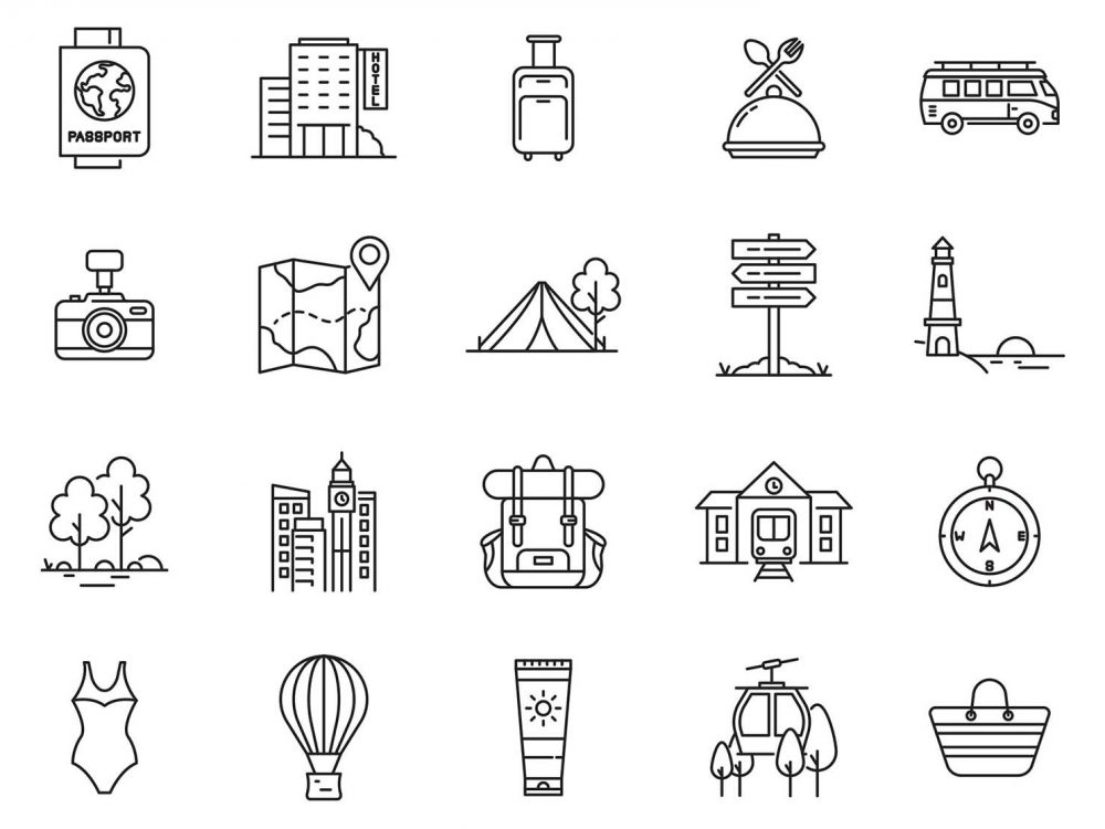 Travel Vector Icons