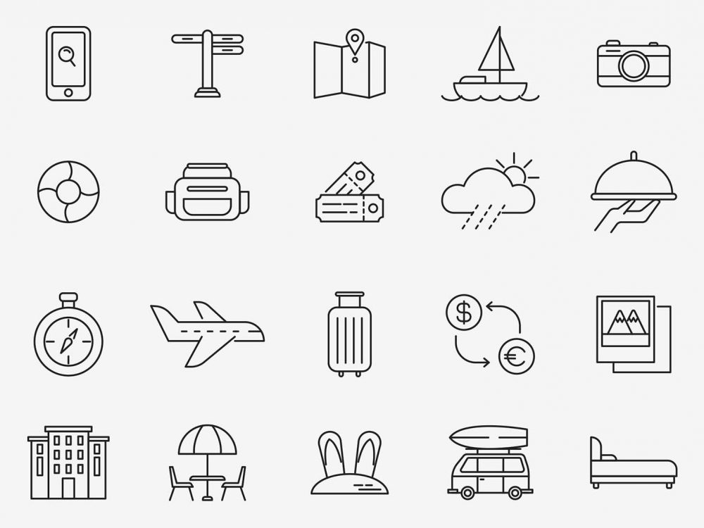 Travel Vector Icons