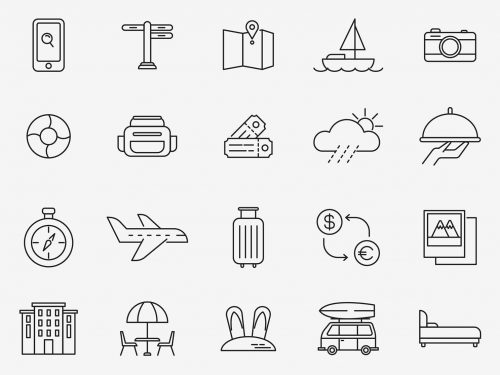 Travel Vector Icons