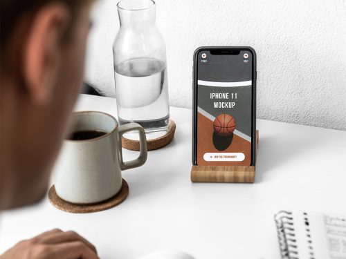 iPhone 11 PSD Mockup