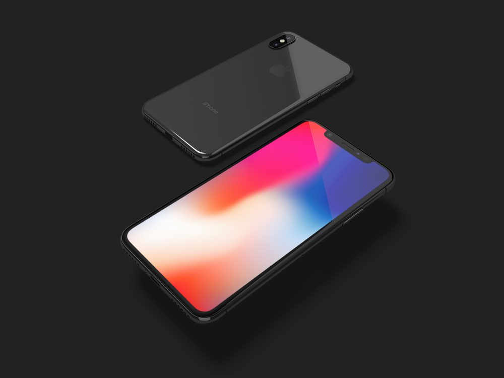 iPhone X PSD Mockup