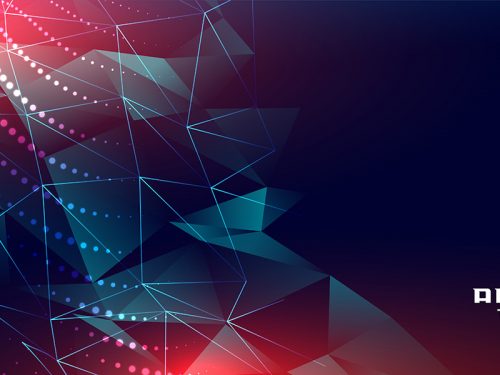 Abstract Geometric Shapes Background