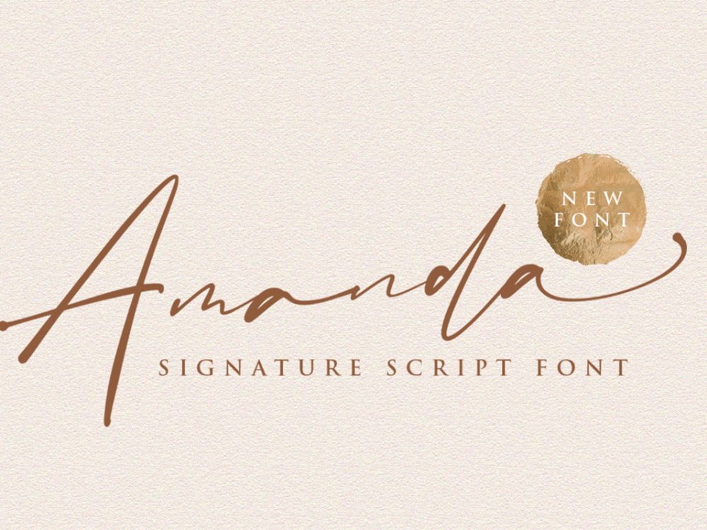 Amanda Free Font