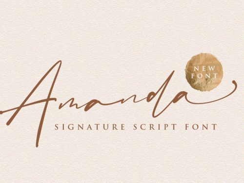 Amanda Free Font