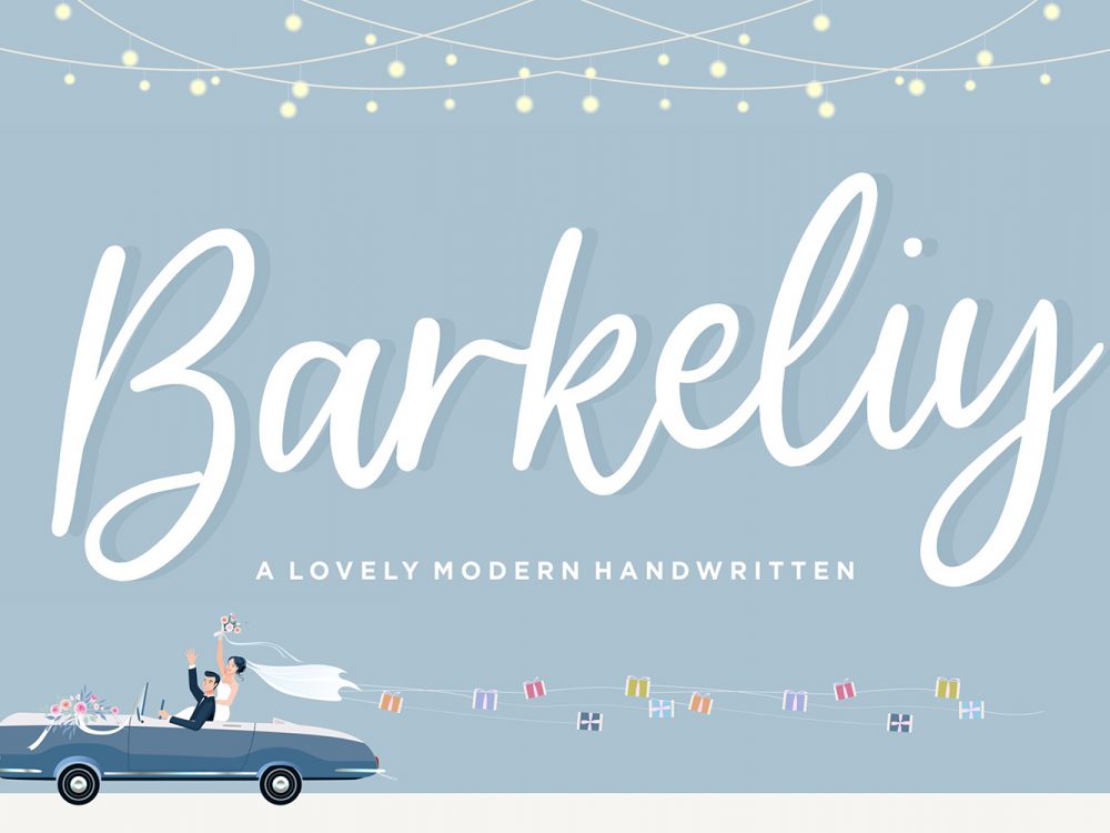 Barkeliy Free Font