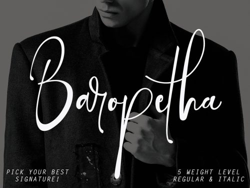Baropetha Free Font