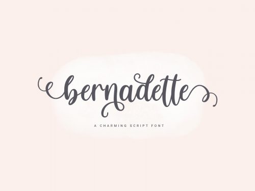 Bernadette Free Font