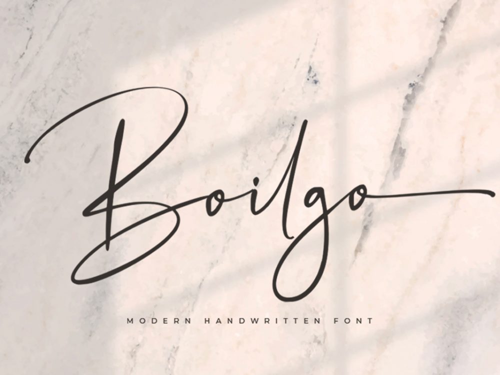 Boilgo Free Font