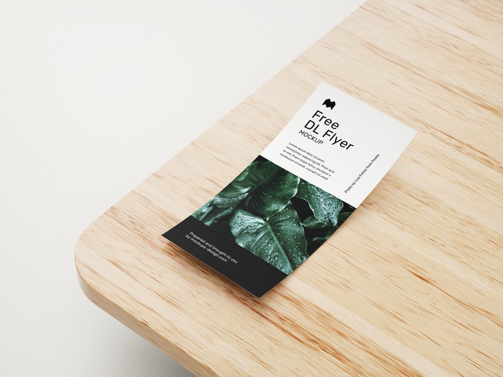 DL Flyer Free Mockups