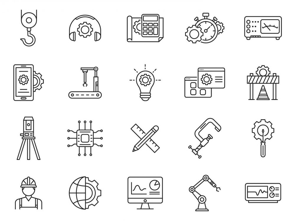 Engineering Vector Icons