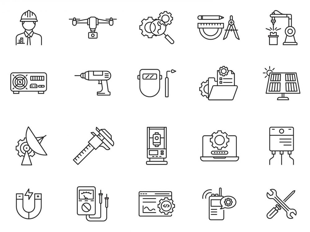 Engineering Vector Icons