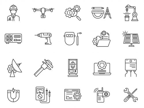 Engineering Vector Icons