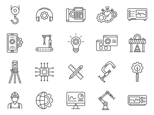 Engineering Vector Icons