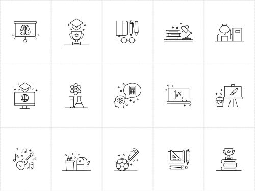 Free Education Vector Icons