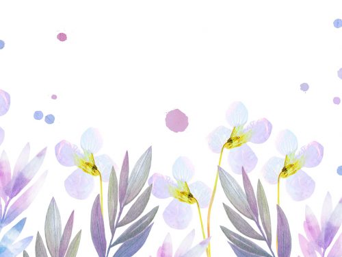 Free Floral Watercolor Pattern
