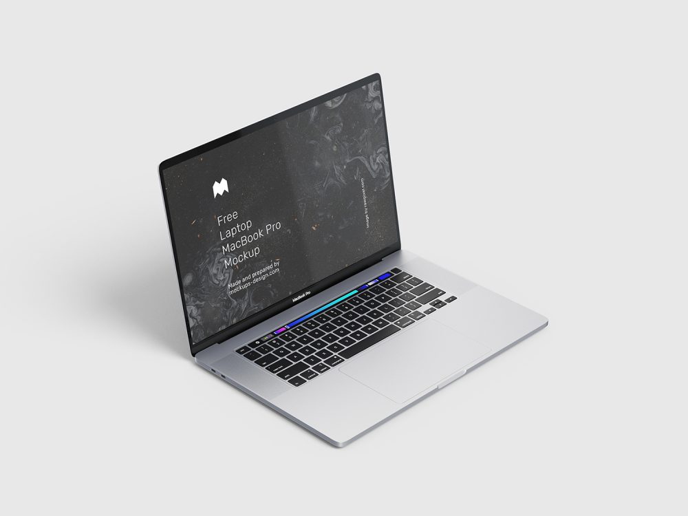 Free MacBook Pro Mockup