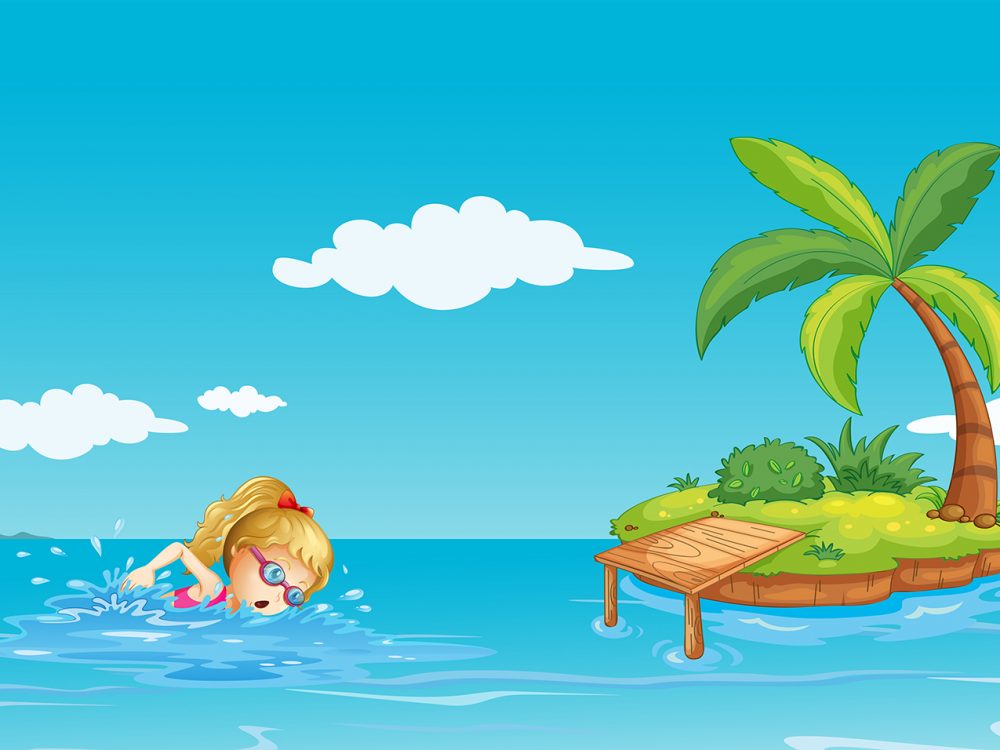 Free Summer Vacation Illustration