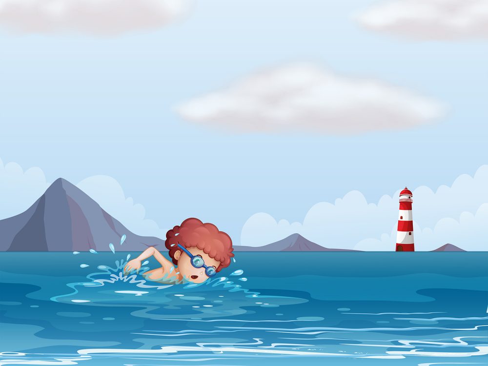 Free Summer Vacation Illustration