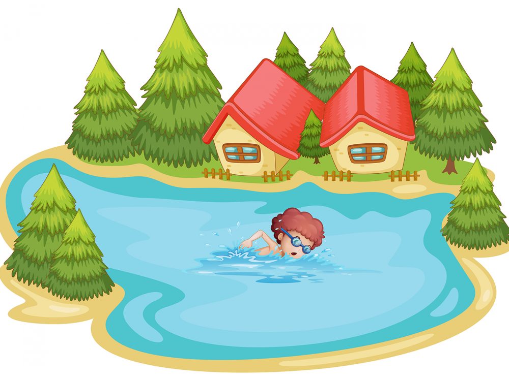 Free Summer Vacation Illustration