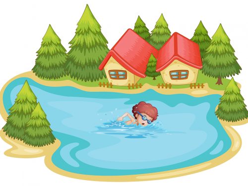 Free Summer Vacation Illustration