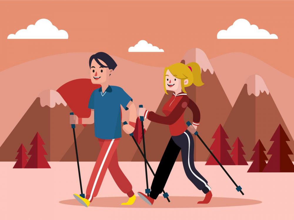 Free Travel Time Vector Illustration