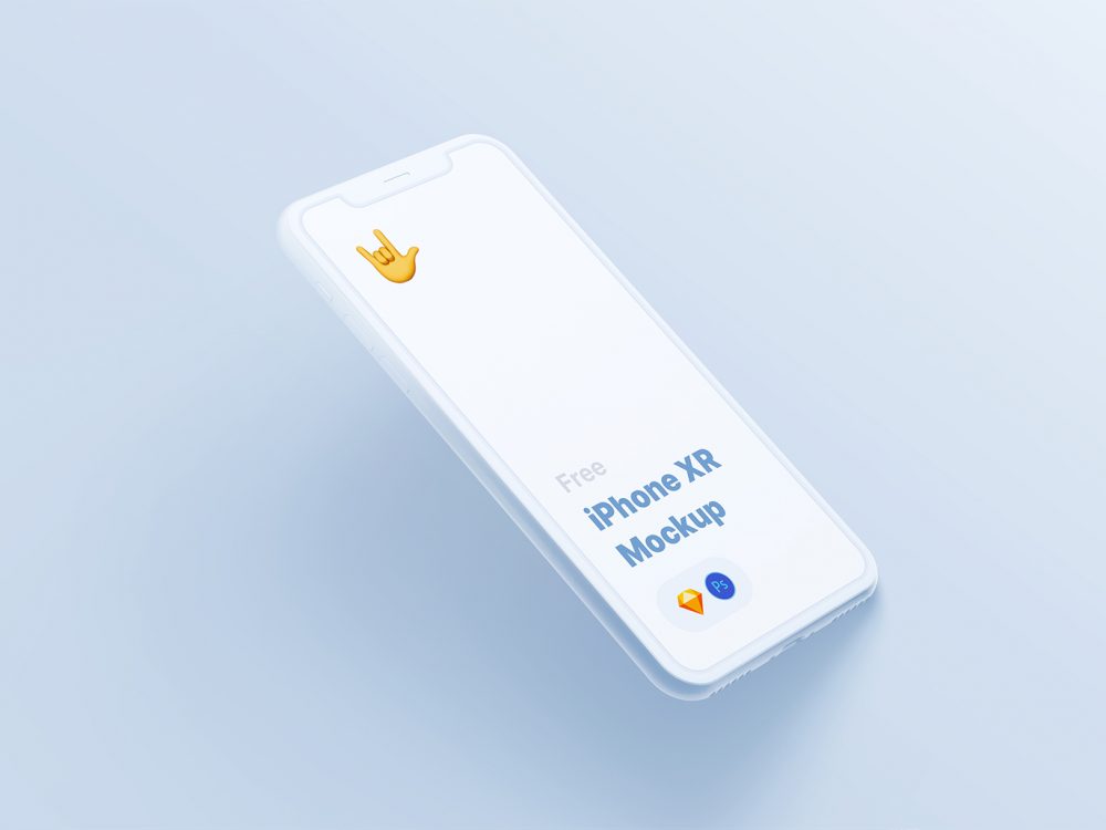 Free iPhone XR Mockup