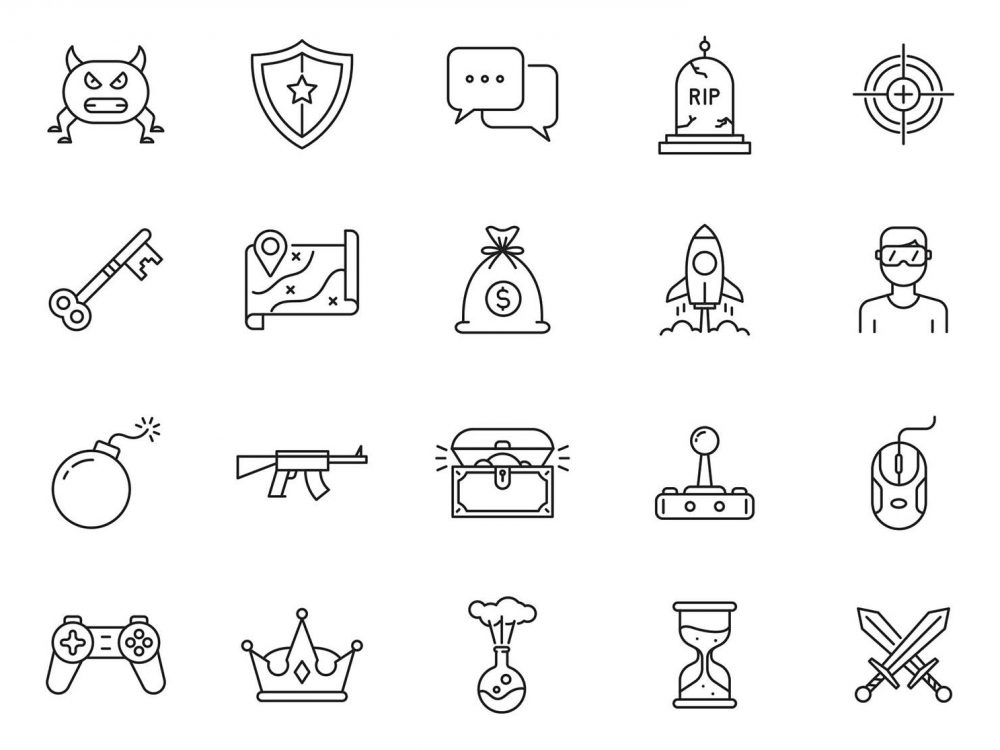 Gaming Vector Icons