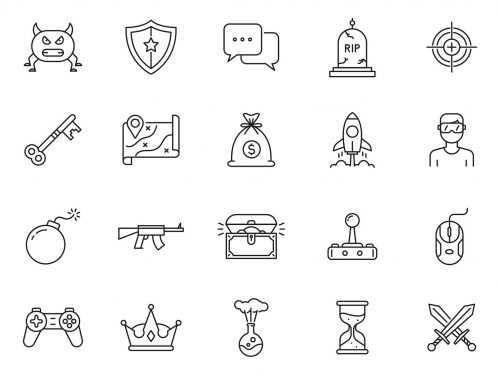 Gaming Vector Icons