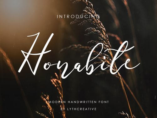 Honabite Free Font