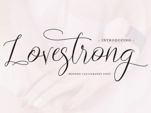 Lovestrong Free Font