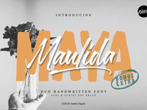 Maulida Maya Free Font